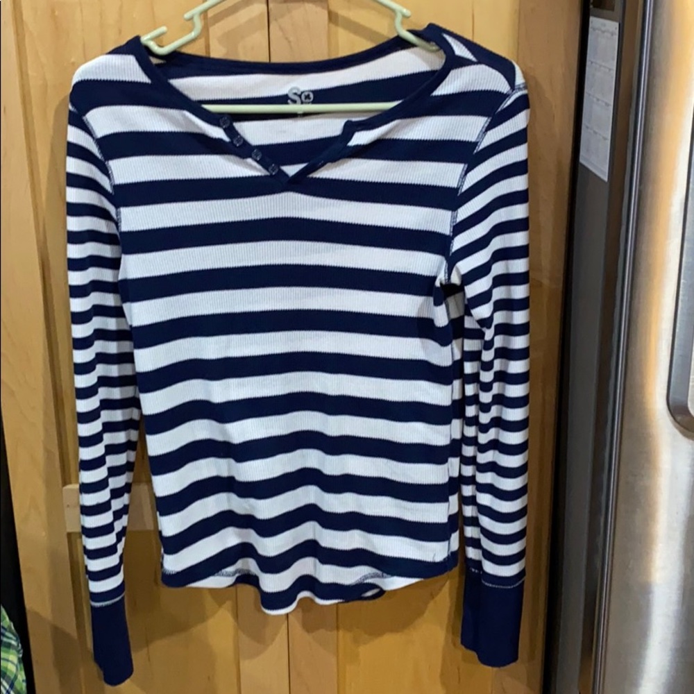 Striped long sleeve